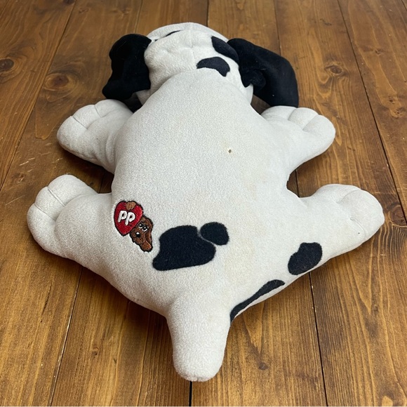 Vintage 1990’s Squeaky pound puppies plush dog gray and black - Picture 4 of 10